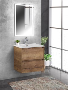 {{photo.Alt || photo.Description || 'Тумба с раковиной подвесная BelBagno KRAFT 50 Rovere Tabacco, раковина белая'}}