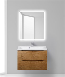 {{photo.Alt || photo.Description || 'Тумба с раковиной подвесная BelBagno MARINO 80 Rovere Nature, раковина белая'}}