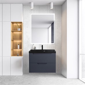 {{photo.Alt || photo.Description || 'Тумба с раковиной подвесная BelBagno VITTORIA 80 Grigio Opaco, раковина чёрная'}}