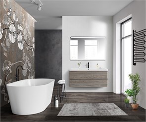 {{photo.Alt || photo.Description || 'Тумба с раковиной подвесная BelBagno ALBANO 120 Pino Scania, раковина белая'}}