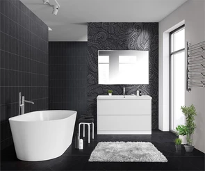 {{photo.Alt || photo.Description || 'Тумба с раковиной напольная BelBagno ALBANO 120 Bianco Lucido, раковина белая'}}