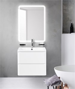 {{photo.Alt || photo.Description || 'Тумба с раковиной подвесная BelBagno ALBANO 60 Bianco Lucido, раковина белая'}}