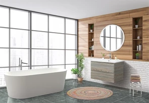 {{photo.Alt || photo.Description || 'Тумба с раковиной подвесная BelBagno ALBANO-CER 80 Pino Scania, раковина белая'}}