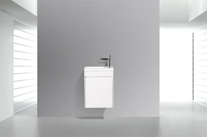 {{photo.Alt || photo.Description || 'PIETRA MINI База под раковину подвесная, правостороннее исполнение PIETRA MINI-400-1A-SO-BL-R, Bianco Lucido 394x217x520'}}