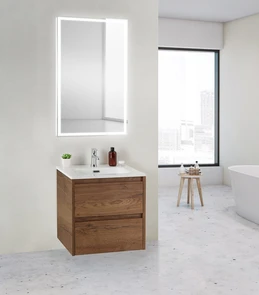 {{photo.Alt || photo.Description || 'Тумба с раковиной подвесная BelBagno KRAFT 39 50 Rovere Tabacco, раковина белая'}}