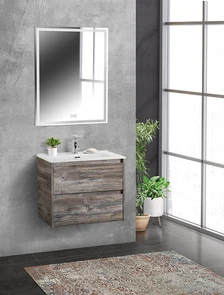 {{photo.Alt || photo.Description || 'Тумба с раковиной подвесная BelBagno KRAFT 39 70 Pino Pasadena, раковина белая'}}