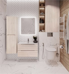 {{photo.Alt || photo.Description || 'Тумба с раковиной подвесная BelBagno ETNA 80 Rovere Grigio, раковина белая'}}