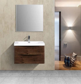 {{photo.Alt || photo.Description || 'Тумба с раковиной подвесная BelBagno ANCONA-N 80 Rovere Moro, раковина белая'}}