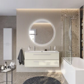 {{photo.Alt || photo.Description || 'Тумба с раковиной подвесная CEZARES ECO-CER-N 120 Альпака Брашированная, раковина белая CZR-8073-120-1-2'}}