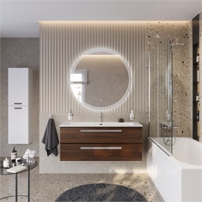 {{photo.Alt || photo.Description || 'Тумба с раковиной подвесная CEZARES ECO-CER-N 120 Орех шоколад Софт, раковина белая CZR-8073-120'}}