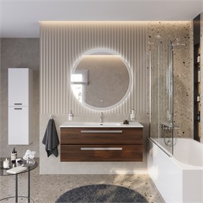 {{photo.Alt || photo.Description || 'Тумба с раковиной подвесная CEZARES ECO-CER-N 120 Орех шоколад Софт, раковина белая CZR-8095-120'}}