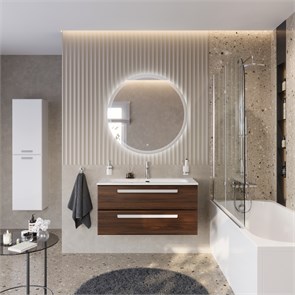 {{photo.Alt || photo.Description || 'Тумба с раковиной подвесная CEZARES ECO-CER-N 100 Орех шоколад Софт, раковина белая CZR-8073-100'}}