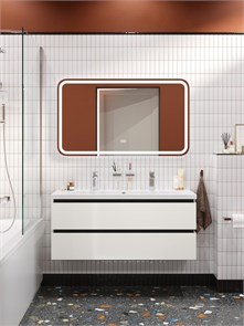 {{photo.Alt || photo.Description || 'Тумба с раковиной подвесная CEZARES PLANE 120 Bianco Lucido, раковина белая CZR-8070-120-1-2'}}