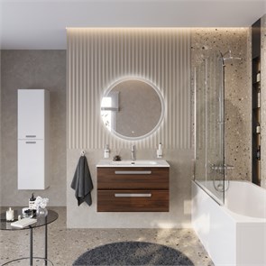 {{photo.Alt || photo.Description || 'Тумба с раковиной подвесная CEZARES ECO-CER-N 80 Орех шоколад Софт, раковина белая CZR-8095-80'}}