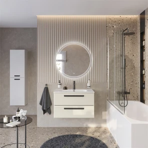 {{photo.Alt || photo.Description || 'Тумба с раковиной подвесная CEZARES ECO-CER-N 80 Альпака Брашированная, раковина белая CZR-8095-80'}}