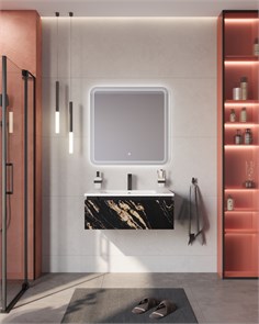 {{photo.Alt || photo.Description || 'Тумба с раковиной подвесная CEZARES SLIDER 80 Черный фьюжн, раковина белая'}}