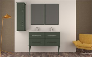 {{photo.Alt || photo.Description || 'TIFFANY Тумба под раковину с 4-мя выдвижными ящиками 55332 Verde opaco, 120x46x55'}}