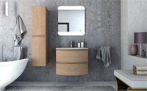 {{photo.Alt || photo.Description || 'VAGUE База под раковину с двумя выдвижными ящиками  54834 Rovere tabacco, 69x52x55'}}