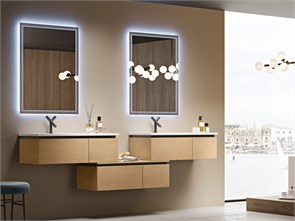 {{photo.Alt || photo.Description || 'Тумба с раковиной подвесная с подвесным шкафчиком CEZARES AVRIL Rovere Tabacco'}}