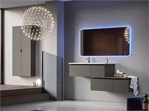 {{photo.Alt || photo.Description || 'Тумба с раковиной подвесная с подвесным шкафчиком CEZARES AVRIL Grigio Talpa'}}