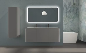 {{photo.Alt || photo.Description || 'Тумба с раковиной подвесная CEZARES STYLUS 140 Grigio Nuvola'}}