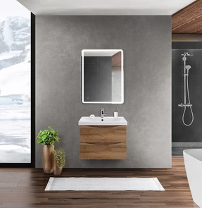 {{photo.Alt || photo.Description || 'Тумба с раковиной подвесная BelBagno MARINO-CER 60 Rovere Rustico, раковина белая'}}