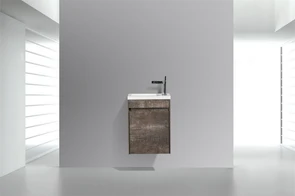 {{photo.Alt || photo.Description || 'Тумба с раковиной подвесная с дверкой BelBagno PIETRA MINI 40-L Stone, раковина белая'}}