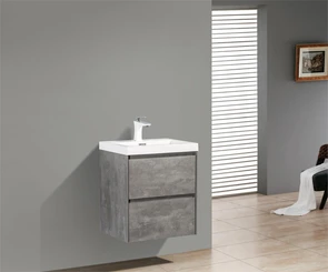 {{photo.Alt || photo.Description || 'Тумба с раковиной подвесная BelBagno PIETRA MINI 50 Stucco Cemento, раковина белая'}}