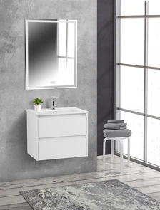 {{photo.Alt || photo.Description || 'Тумба с раковиной подвесная BelBagno KRAFT 39 70 Bianco Opaco, раковина белая'}}