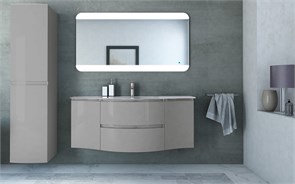 {{photo.Alt || photo.Description || 'Тумба с раковиной подвесная CEZARES VAGUE 138 Grigio Lucido'}}