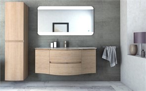 {{photo.Alt || photo.Description || 'Тумба с раковиной подвесная CEZARES VAGUE 138 Rovere Tabacco'}}