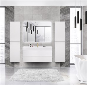 {{photo.Alt || photo.Description || 'Тумба с раковиной подвесная CEZARES MOLVENO 46 120 Bianco Ghiaccio, раковина белая'}}