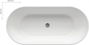 {{photo.Alt || photo.Description || 'Ванна акриловая Ravak Freedom O 1690 x 800 отдельностоящая'}}