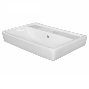 {{photo.Alt || photo.Description || 'Раковина накладная Керамин Бергамо 60 600х420х170 мебельная с отверстием, крепление в комплекте, белый (CS00077553)'}}