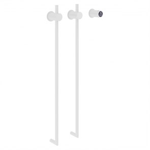 {{photo.Alt || photo.Description || 'Полотенцесушитель электрический ABBER Charme AH4002MW белый матовый'}}