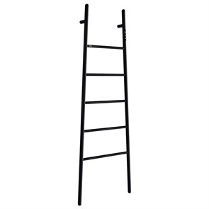 {{photo.Alt || photo.Description || 'Полотенцесушитель электрический ABBER Treppe AH4705MB черный матовый'}}