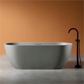 {{photo.Alt || photo.Description || 'Ванна из искусственного камня ABBER Frankfurt AM9941MLG светло-серая матовая'}}