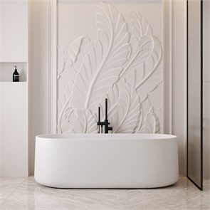 {{photo.Alt || photo.Description || 'Ванна из искусственного камня ABBER Stein AS9607 белая матовая'}}