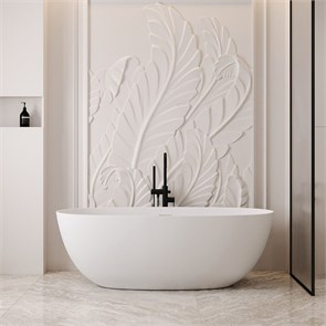 {{photo.Alt || photo.Description || 'Ванна из искусственного камня ABBER Stein AS9624-1.5 белая матовая'}}