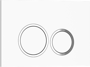 {{photo.Alt || photo.Description || 'Кнопка смыва IBERICA BLANCA ESTI-O ABS-пластик, белый глянцевый (IB.B082.001.000)'}}