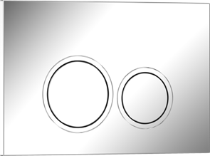 {{photo.Alt || photo.Description || 'Кнопка смыва IBERICA BLANCA ESTI-O ABS-пластик, хром глянцевый (IB.B082.003.002)'}}