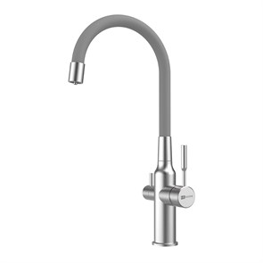 {{photo.Alt || photo.Description || 'Смеситель Lemark для кухни с подключением к фильтру с питьевой водой Expert (LM5083S-Gray)'}}