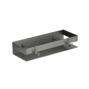 {{photo.Alt || photo.Description || 'Полка для душа прямая Lemark SHELF LINE 300 мм из нерж. стали с крючками, графит (9776051)'}}