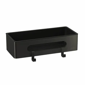 {{photo.Alt || photo.Description || 'Полка для душа прямая Lemark SHELF LINE из нерж. стали с крючками, черный/ вставка-пластик черный (9772044)'}}