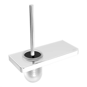 {{photo.Alt || photo.Description || 'Ёршик для унитаза Lemark GLASS LINE с держателем и полкой, хром/белое стекло (9761031)'}}