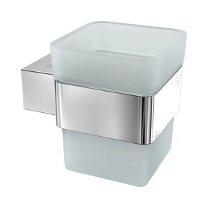 {{photo.Alt || photo.Description || 'Стакан для зубных щёток Lemark SMOOTH LINE с держателем, хром (9731013)'}}