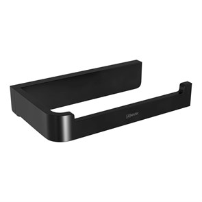 {{photo.Alt || photo.Description || 'Держатель для туалетной бумаги  Lemark SMOOTH LINE открытый, чёрный матовый (9722008)'}}