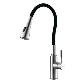 {{photo.Alt || photo.Description || 'Смеситель для кухни Lemark с гибким  изливом (LM5082S-Black)'}}