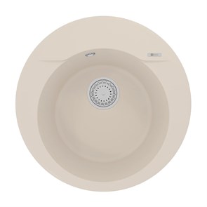 {{photo.Alt || photo.Description || 'Кухонная мойка Lemark SULA 500 врезная круглая из кварцгранита цвет: Шампань  (9910006)'}}