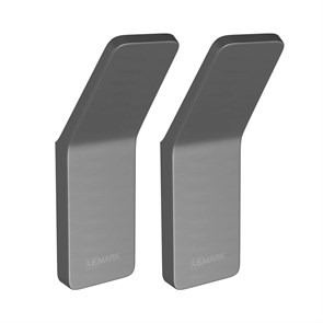 {{photo.Alt || photo.Description || 'Крючок одинарный Lemark SMOOTH LINE для полотенец и халатов, графит (9716003)'}}